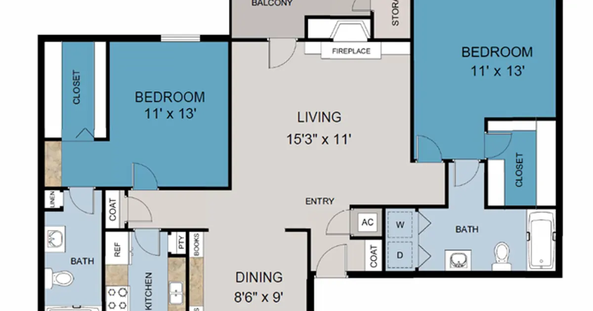 Denton Apartments Woodhill Apartments Near UNT
